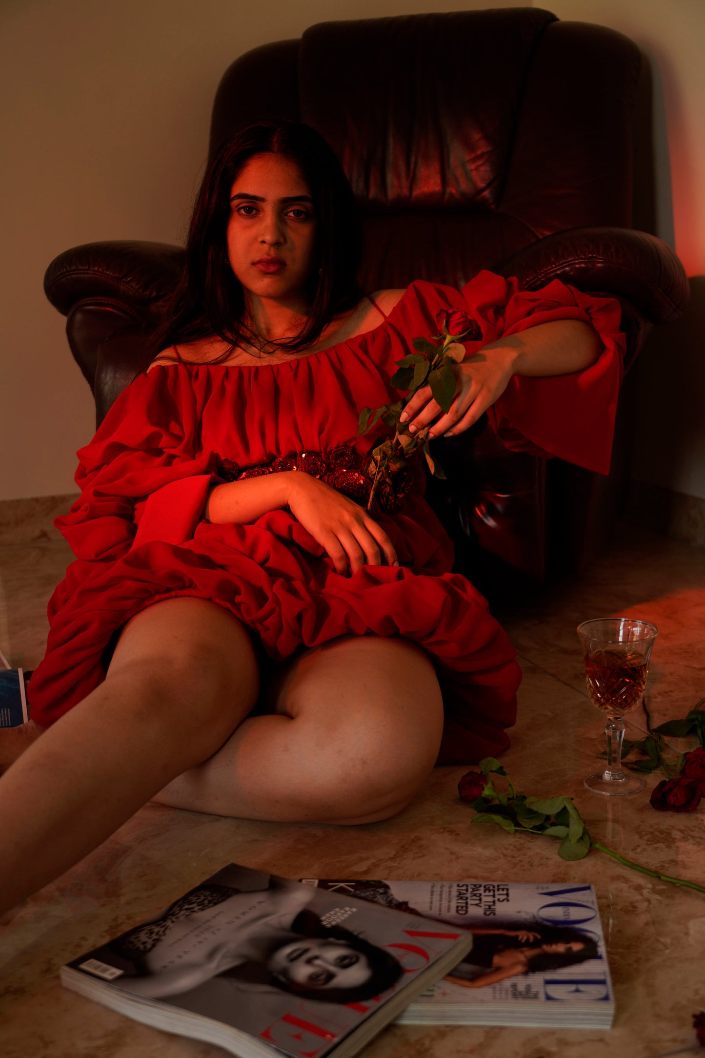 SCARLET DRESS